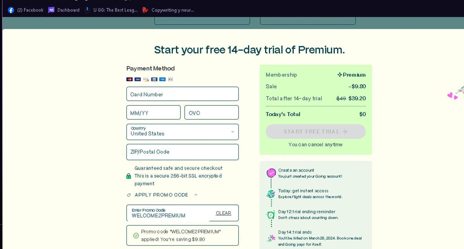 How to apply Going.com coupon code